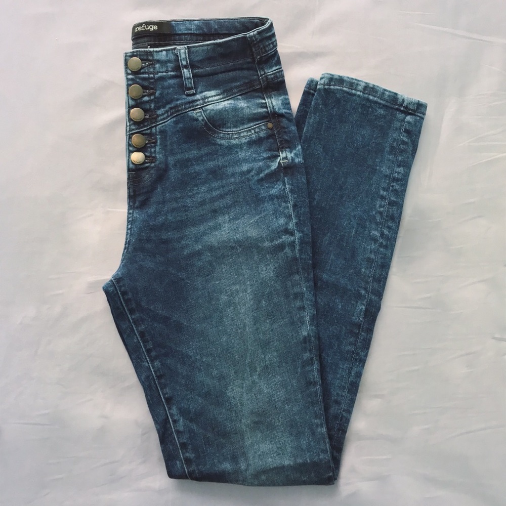 Refuge high-rise jeans